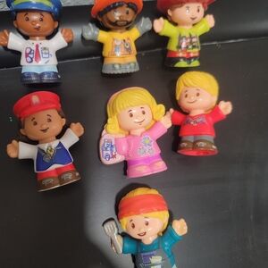 Colorful Action Figures Playset for Kids